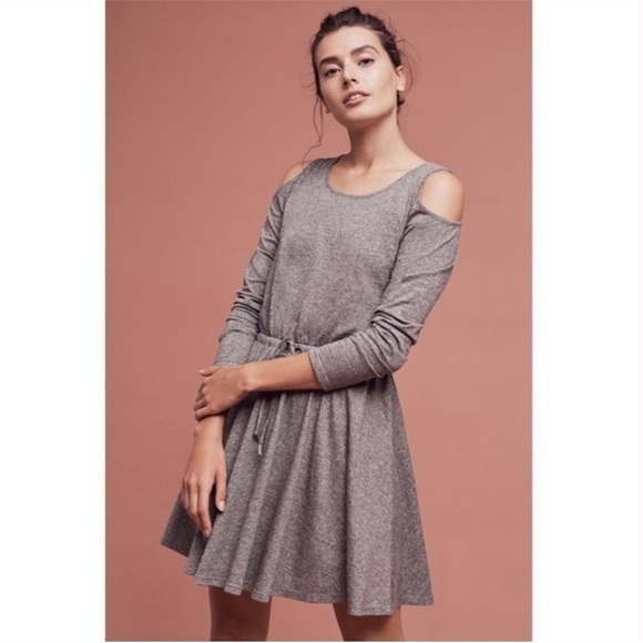 Anthropologie Lili's Closet Jamma Cold Shoulder Dress - Picture 2 of 5